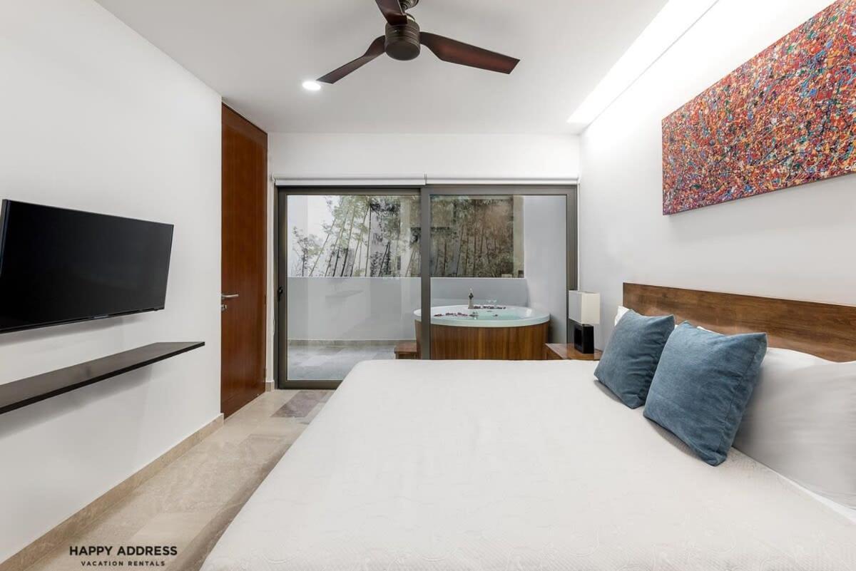 Trendy 1 Bedroom Apartment In Cruz Con Mar Brand New Building Playa del Carmen Ngoại thất bức ảnh