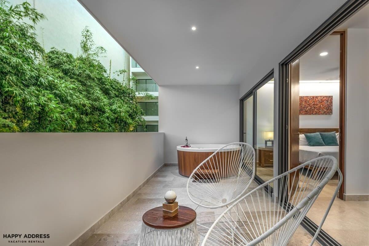 Trendy 1 Bedroom Apartment In Cruz Con Mar Brand New Building Playa del Carmen Ngoại thất bức ảnh